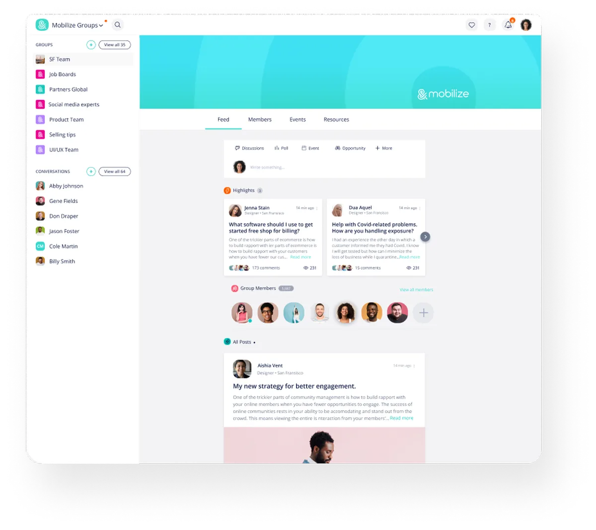 Mobilize : avis des utilisateurs, avantages & inconvénients de ce logiciel de community management Mobilize : avis des utilisateurs, avantages & inconvénients de ce logiciel de community management