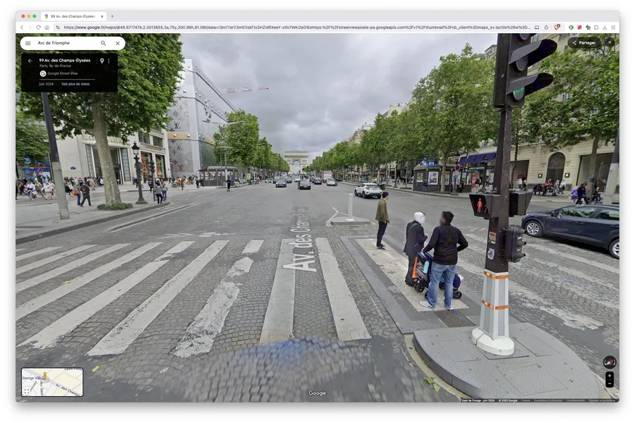 mode street view mode street view