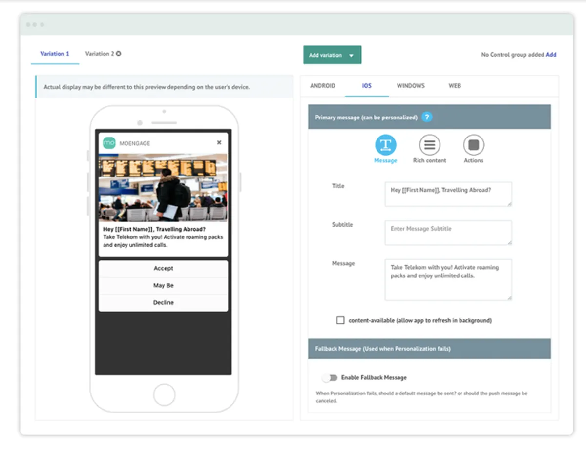 MoEngage : avis des utilisateurs, avantages & inconvénients de ce logiciel d'engagement client MoEngage : avis des utilisateurs, avantages & inconvénients de ce logiciel d'engagement client