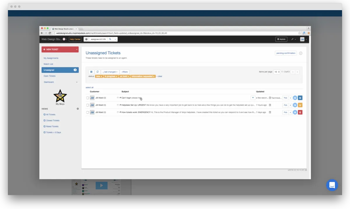 Mojo Help Desk : avis des utilisateurs, avantages & inconvénients de ce logiciel helpdesk Mojo Help Desk : avis des utilisateurs, avantages & inconvénients de ce logiciel helpdesk
