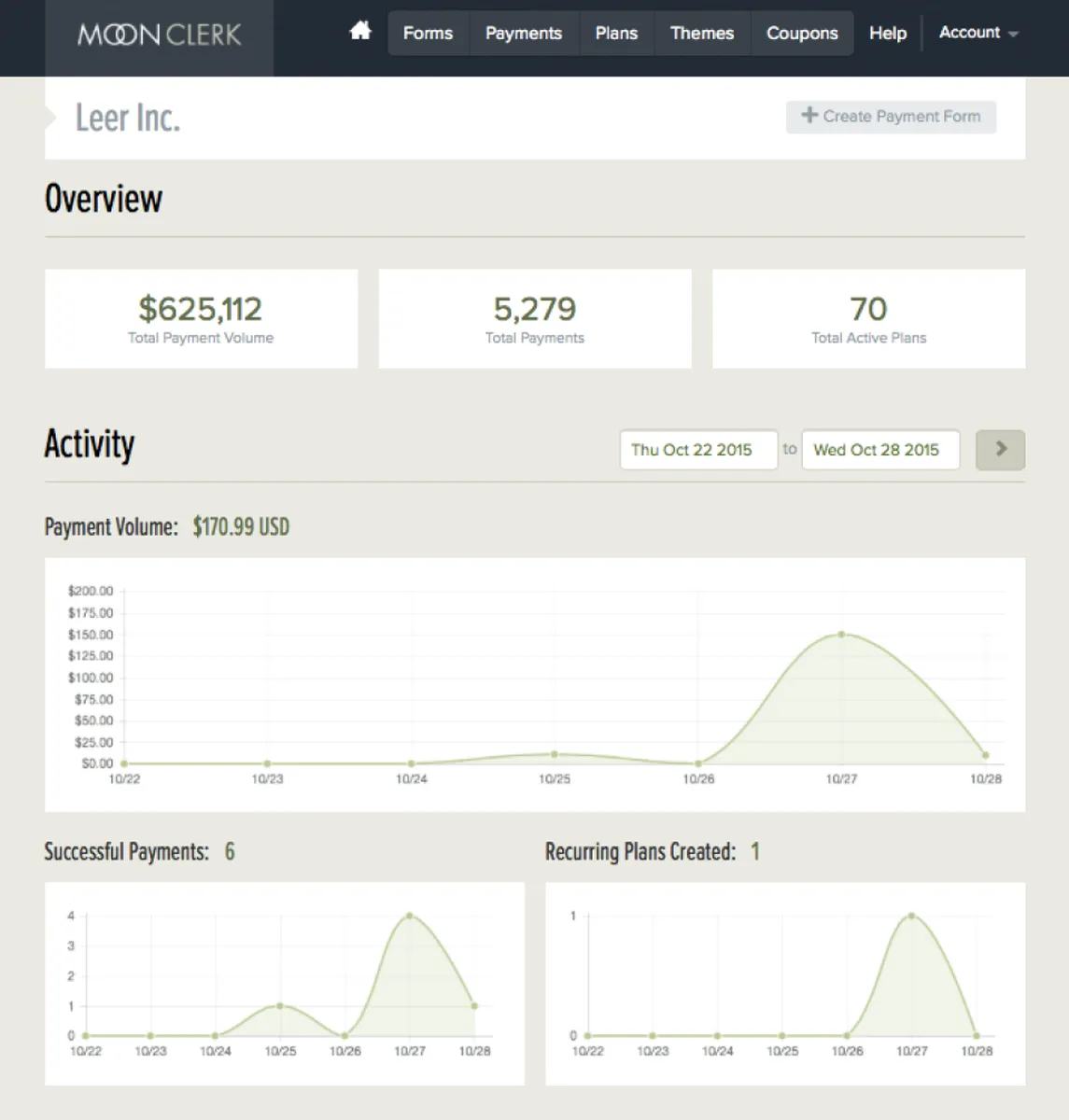 MoonClerk : avis des utilisateurs, avantages & inconvénients de ce logiciel de facturation récurrente / abonnements