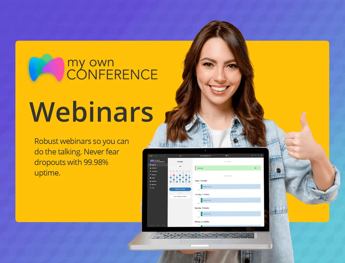 MyOwnConference : avis des utilisateurs, avantages & inconvénients de ce logiciel de webinar MyOwnConference : avis des utilisateurs, avantages & inconvénients de ce logiciel de webinar
