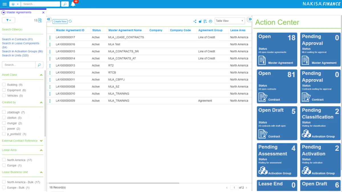 Nakisa Lease Administration : avis des utilisateurs, avantages & inconvénients de ce logiciel de gestion des opérations Nakisa Lease Administration : avis des utilisateurs, avantages & inconvénients de ce logiciel de gestion des opérations