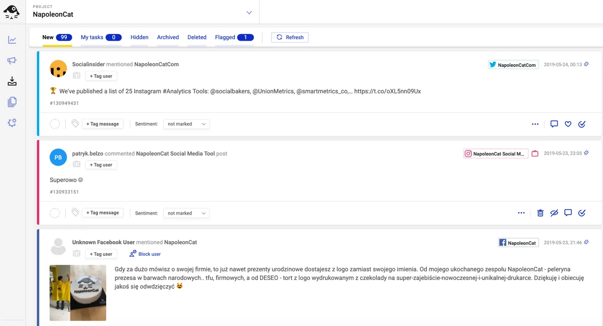 NapoleonCat : avis des utilisateurs, avantages & inconvénients de ce logiciel de gestion des réseaux sociaux NapoleonCat : avis des utilisateurs, avantages & inconvénients de ce logiciel de gestion des réseaux sociaux