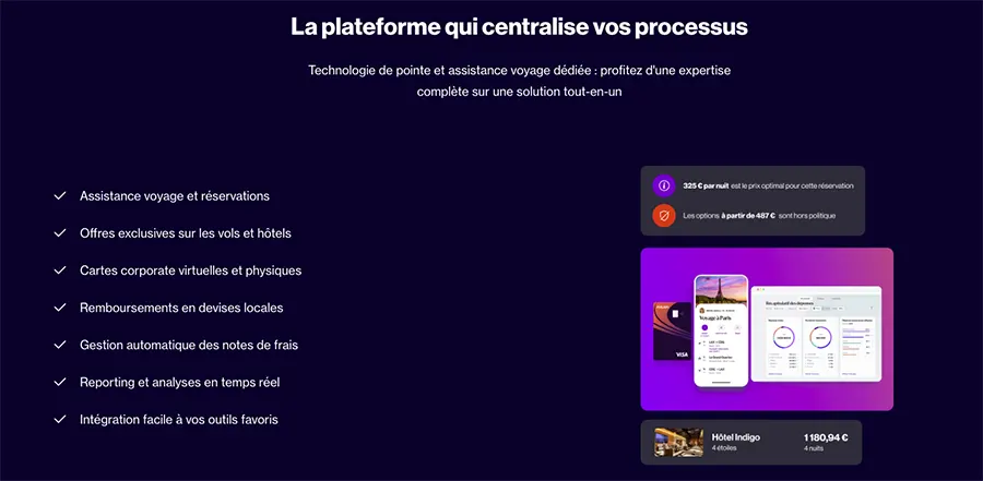 Navan : fonctionnalités