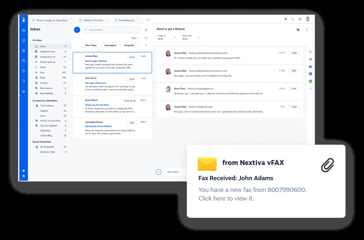 Nextiva vFax : avis des utilisateurs, avantages & inconvénients de ce logiciel de fax Nextiva vFax : avis des utilisateurs, avantages & inconvénients de ce logiciel de fax
