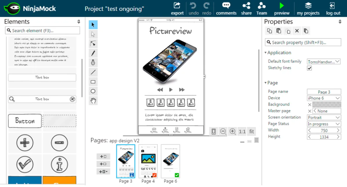 Ninjamock : avis des utilisateurs, avantages & inconvénients de ce logiciel wireframe Ninjamock : avis des utilisateurs, avantages & inconvénients de ce logiciel wireframe
