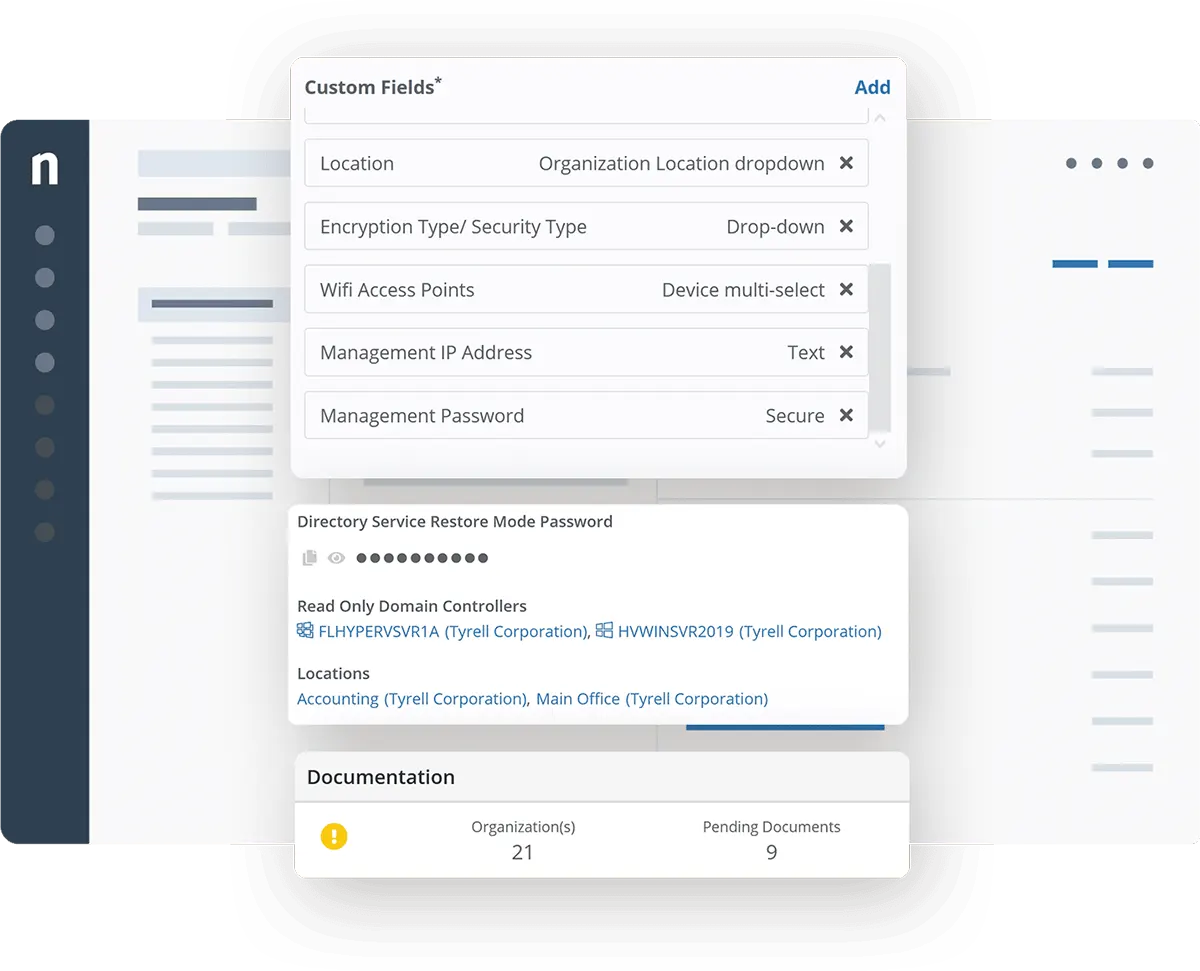 NinjaOne : Documentation informatique