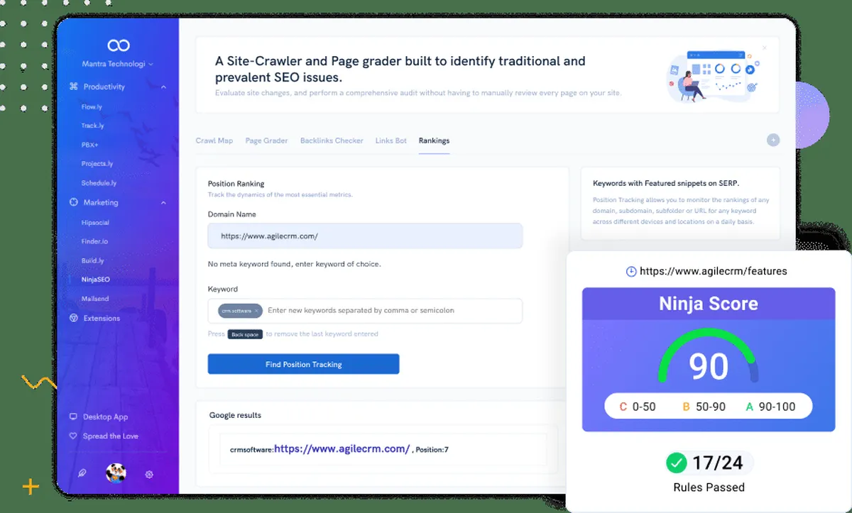 NinjaSEO : avis des utilisateurs, avantages & inconvénients de ce logiciel de référencement gratuit NinjaSEO : avis des utilisateurs, avantages & inconvénients de ce logiciel de référencement gratuit