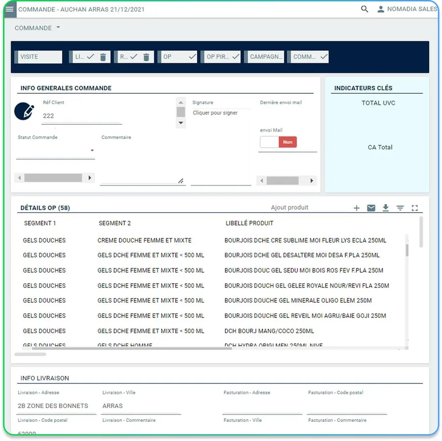 nomadia sales 7 gestion commandes nomadia sales 7 gestion commandes