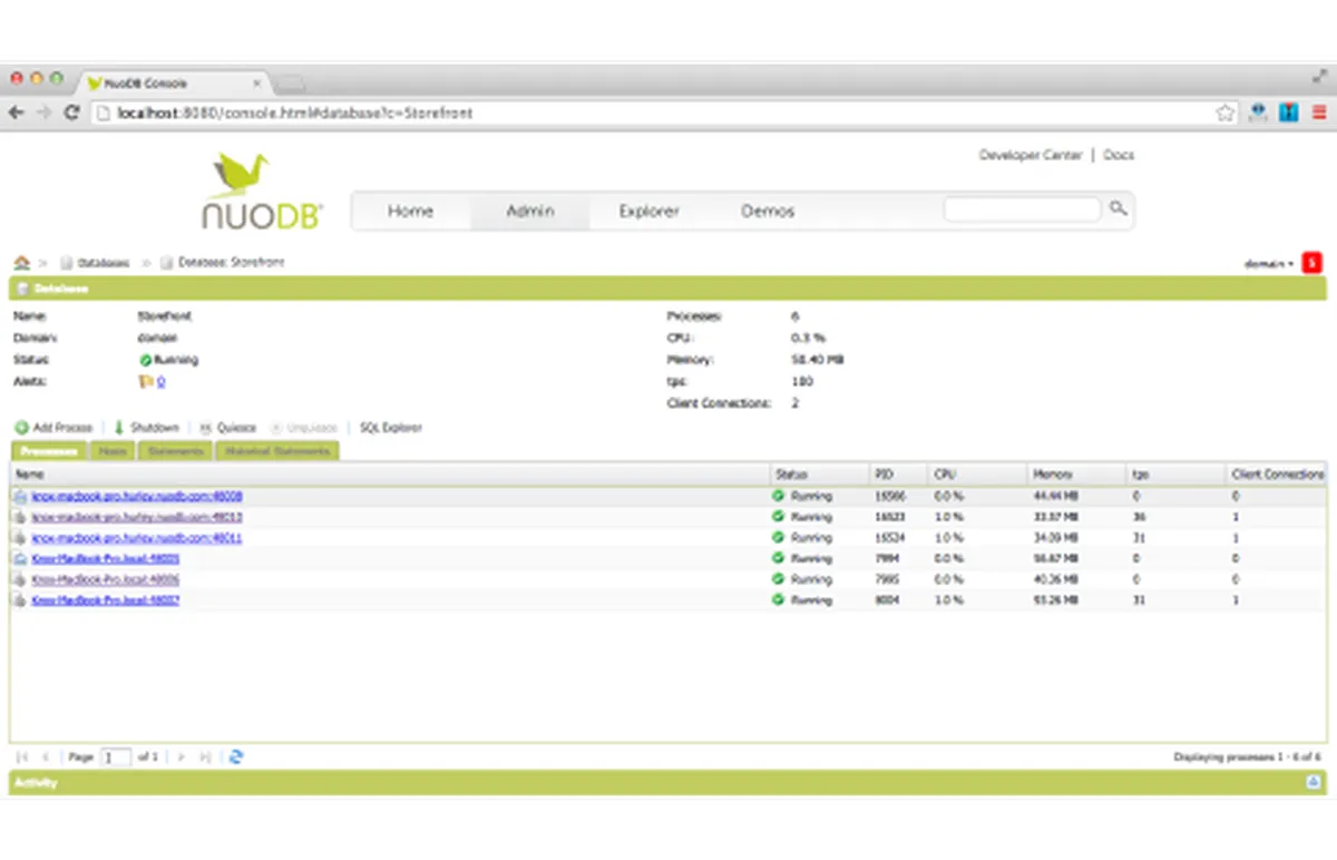 NuoDB : avis des utilisateurs, avantages & inconvénients de cette base de données NuoDB : avis des utilisateurs, avantages & inconvénients de cette base de données