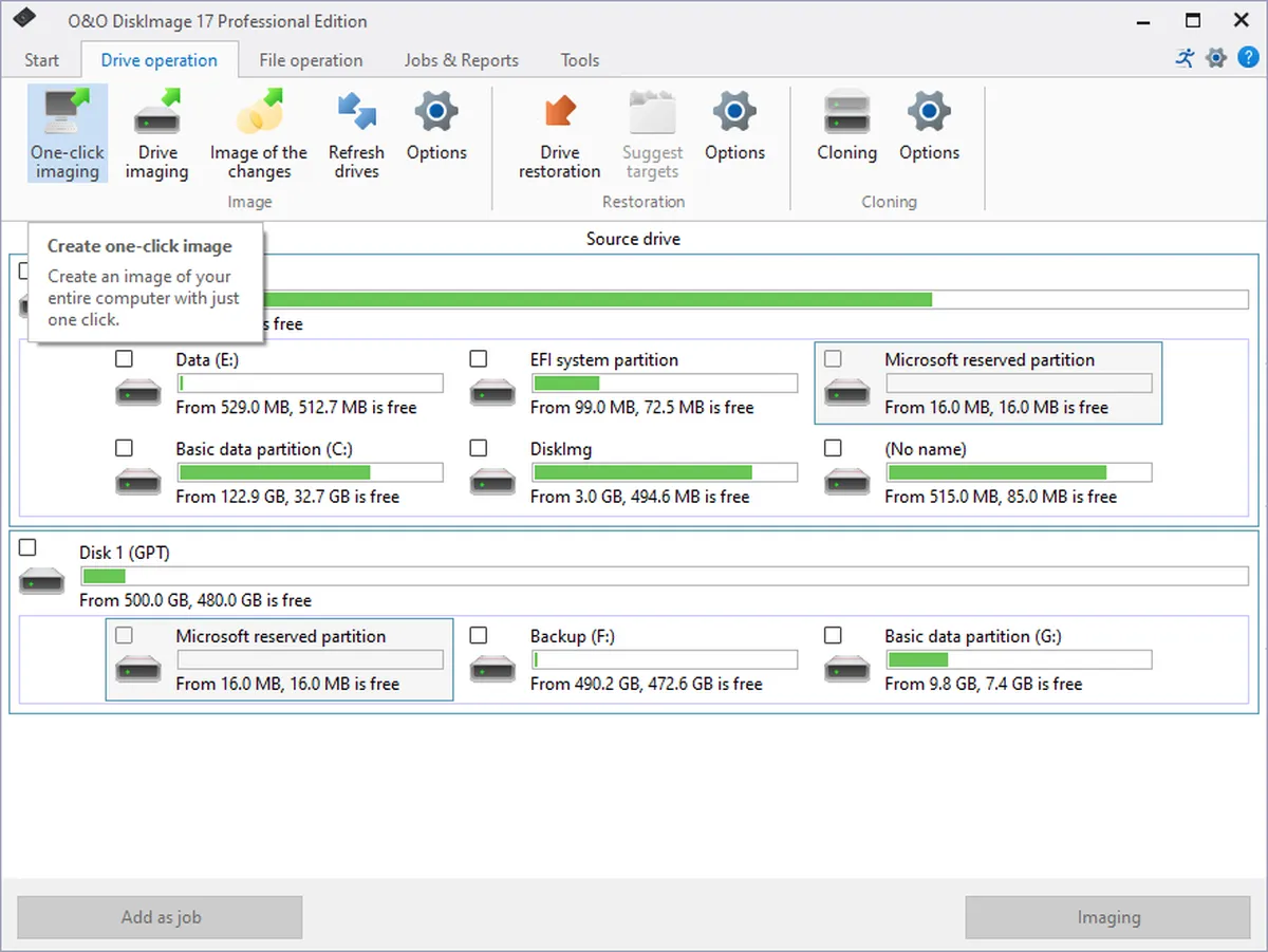 O&O DiskImage : avis des utilisateurs, avantages & inconvénients de ce logiciel utilitaire pour ordinateur