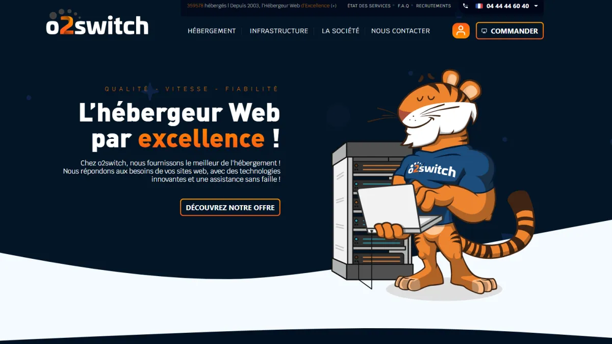 O2Switch : avis des utilisateurs, avantages & inconvénients de ce hébergeur web / gestionnaire de domaines