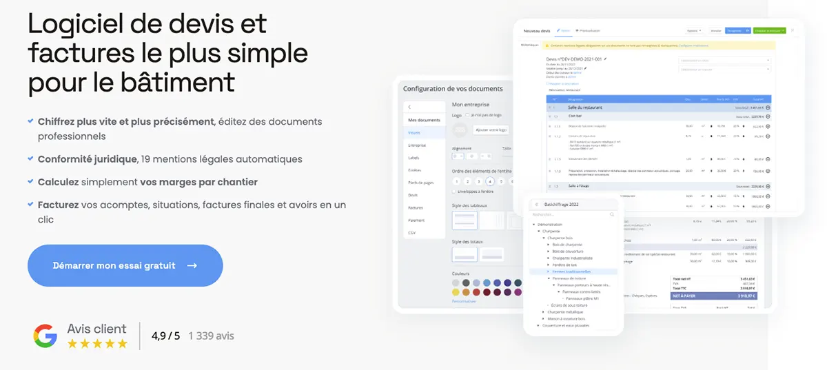 Obat : Logiciel de devis et factures le plus simple pour le bâtiment Obat : Logiciel de devis et factures le plus simple pour le bâtiment