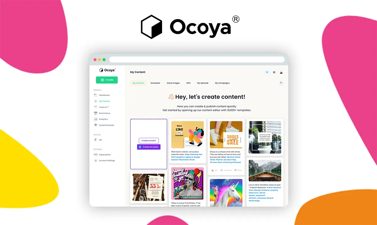 Ocoya : avis des utilisateurs, avantages & inconvénients de ce logiciel de gestion des réseaux sociaux
