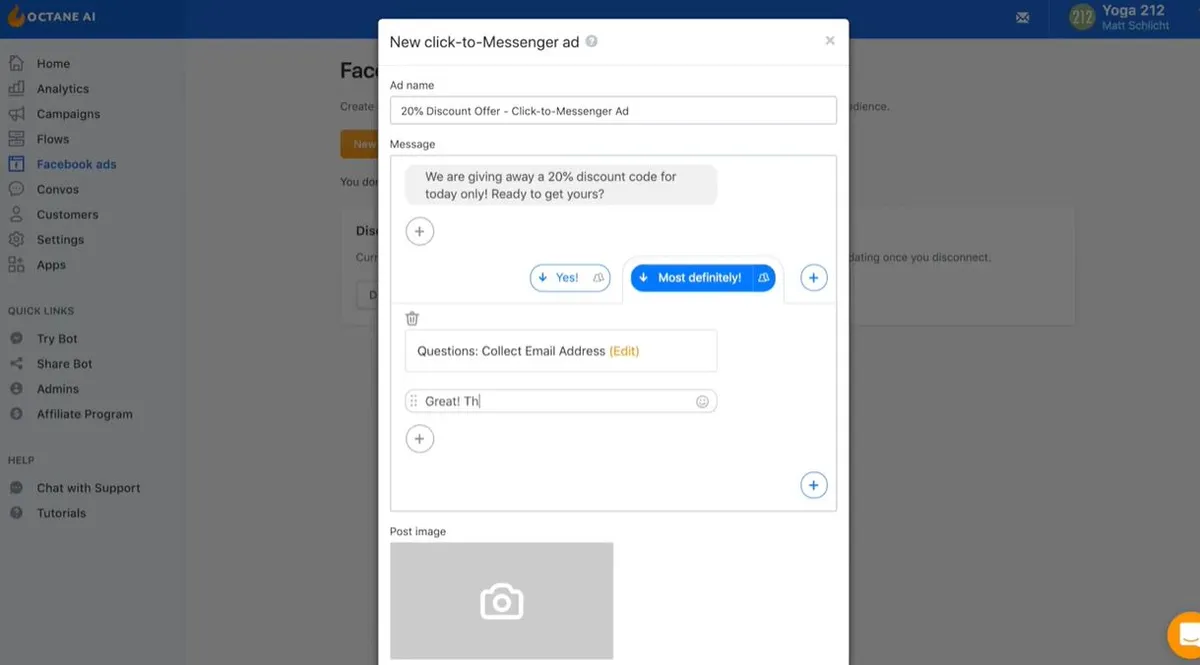 Octane AI : avis des utilisateurs, avantages & inconvénients de ce logiciel de Chatbot IA / Agent IA Octane AI : avis des utilisateurs, avantages & inconvénients de ce logiciel de Chatbot IA / Agent IA