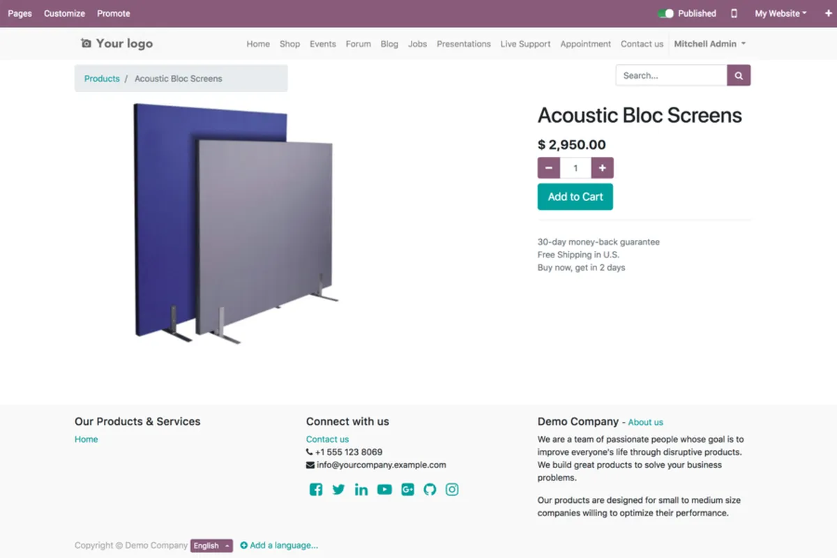Odoo eCommerce : avis des utilisateurs, avantages & inconvénients de ce logiciel de création de site e-Commerce Odoo eCommerce : avis des utilisateurs, avantages & inconvénients de ce logiciel de création de site e-Commerce