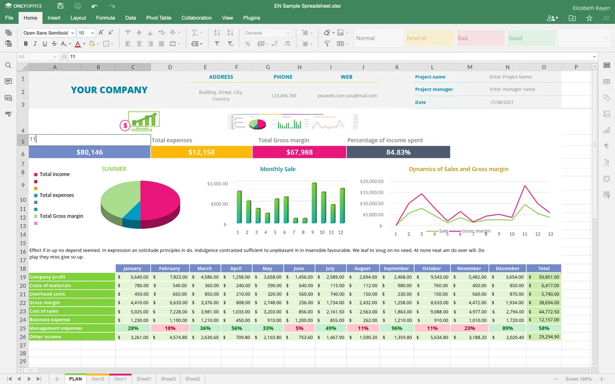 onlyoffice docs online tableur onlyoffice docs online tableur