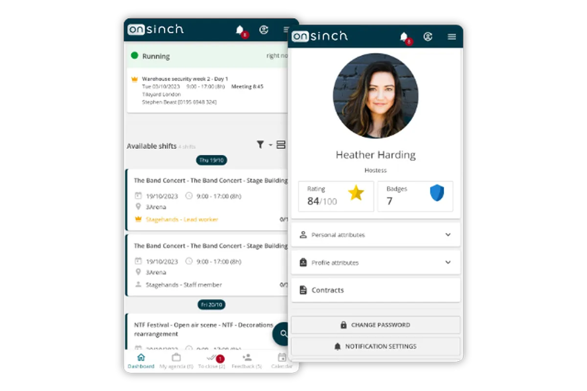 OnSinch : avis des utilisateurs, avantages & inconvénients de ce logiciel de planning d'équipe
