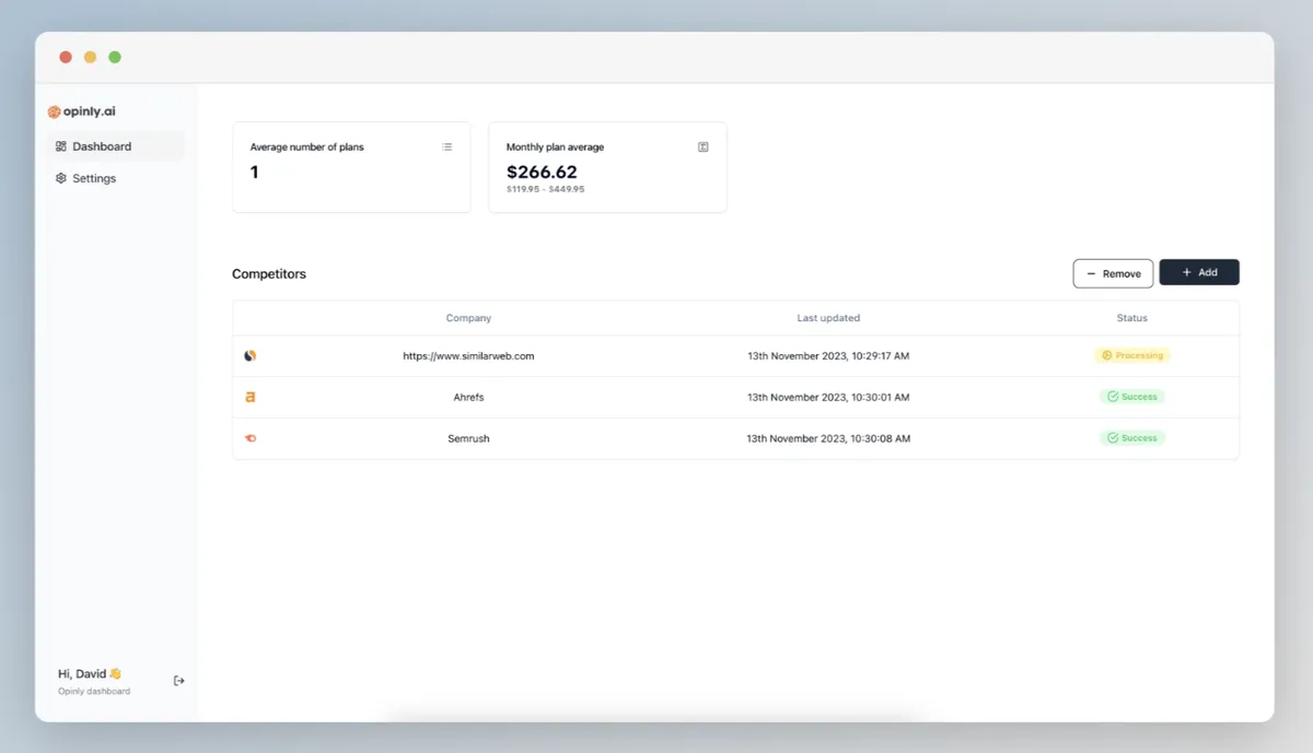Opinly.ai : avis des utilisateurs, avantages & inconvénients de ce logiciel de référencement gratuit Opinly.ai : avis des utilisateurs, avantages & inconvénients de ce logiciel de référencement gratuit