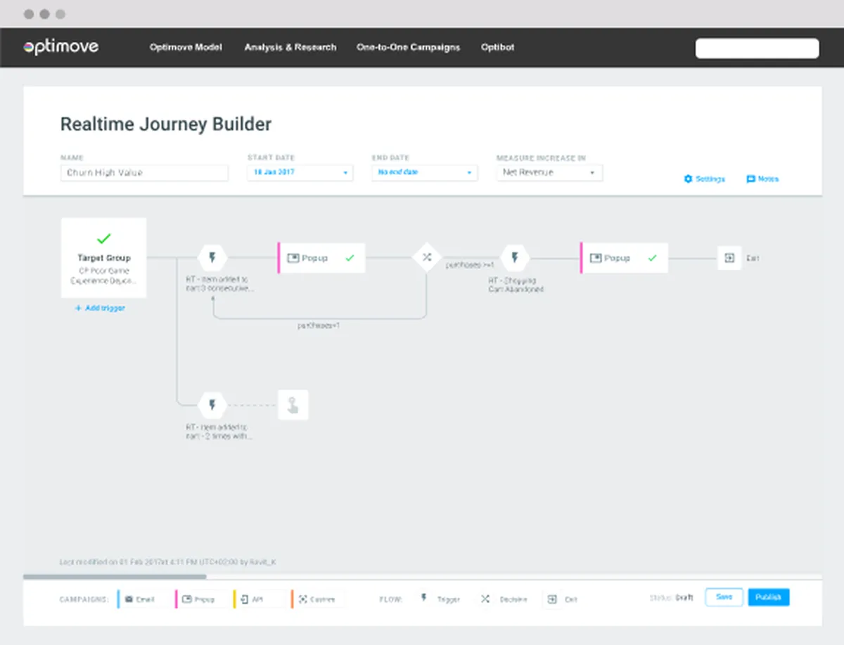 Optimove : avis des utilisateurs, avantages & inconvénients de ce logiciel d'engagement client Optimove : avis des utilisateurs, avantages & inconvénients de ce logiciel d'engagement client
