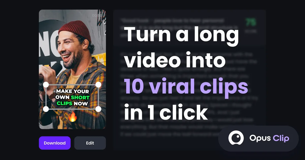 Opus Clip : avis des utilisateurs, avantages & inconvénients de ce générateur de vidéo par IA Opus Clip : avis des utilisateurs, avantages & inconvénients de ce générateur de vidéo par IA