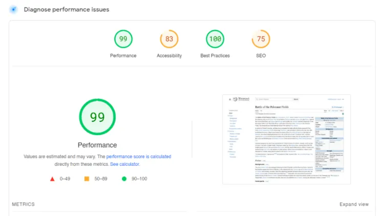 Pagespeed Insights Pagespeed Insights