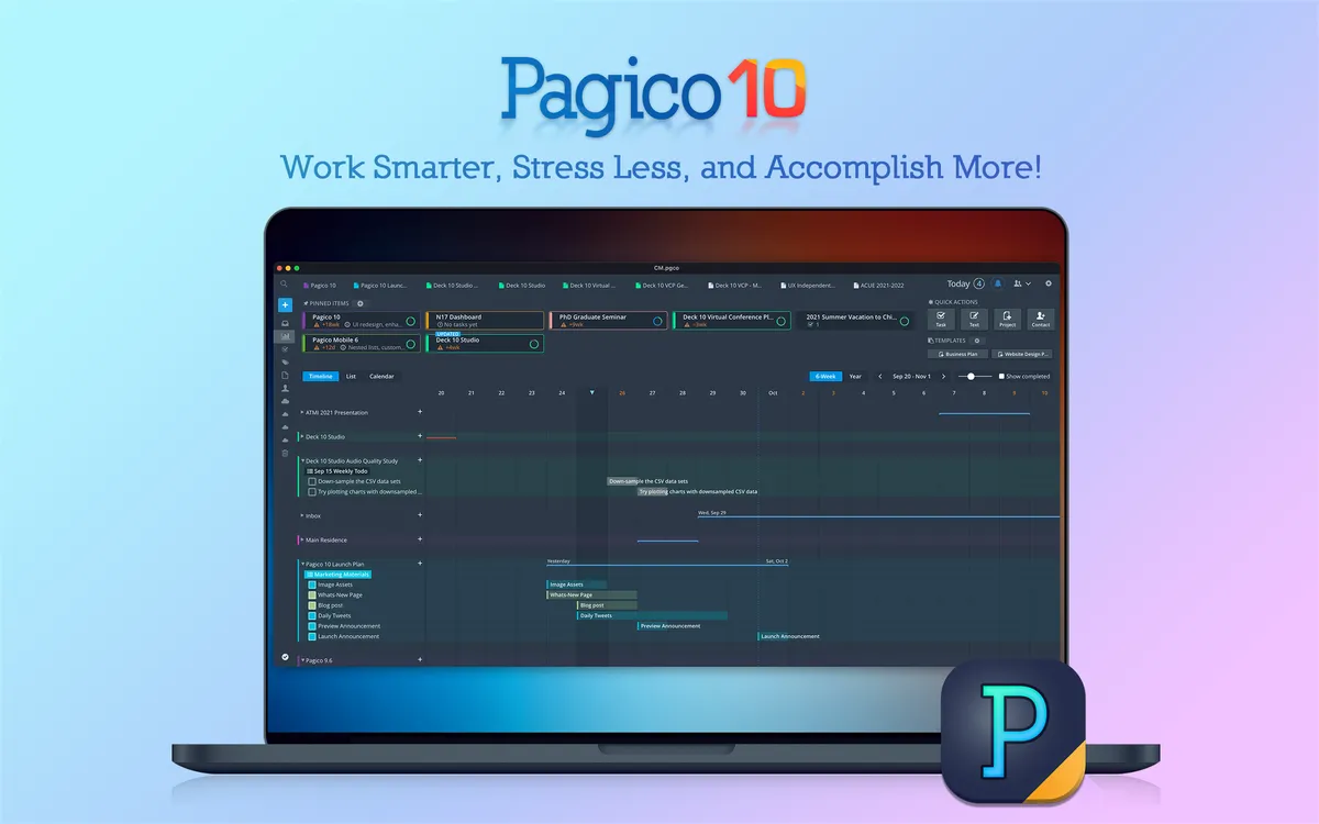 Pagico : avis des utilisateurs, avantages & inconvénients de ce logiciel de gestion de projet Agile / Scrum