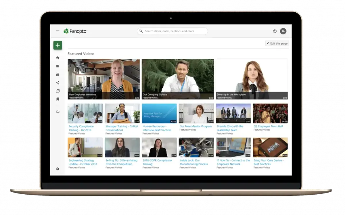 Panopto : avis des utilisateurs, avantages & inconvénients de ce logiciel de formation Panopto : avis des utilisateurs, avantages & inconvénients de ce logiciel de formation