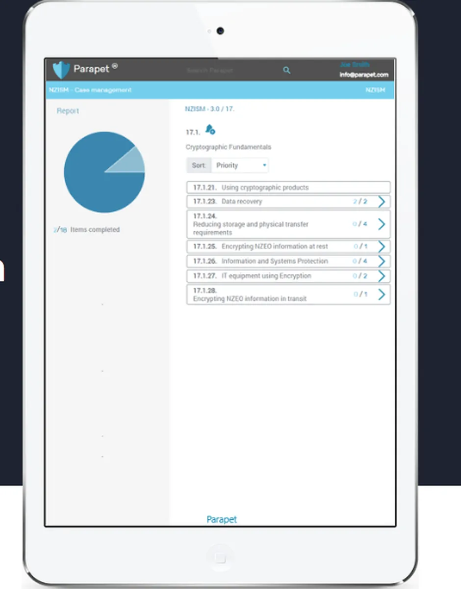 Parapet : avis des utilisateurs, avantages & inconvénients de ce logiciel de conformité Parapet : avis des utilisateurs, avantages & inconvénients de ce logiciel de conformité