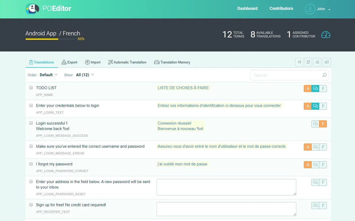 POEditor : avis des utilisateurs, avantages & inconvénients de ce logiciel de traduction POEditor : avis des utilisateurs, avantages & inconvénients de ce logiciel de traduction