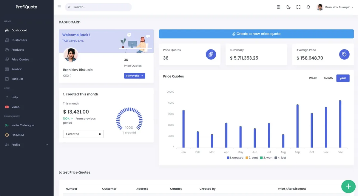 ProfiQuote : avis des utilisateurs, avantages & inconvénients de ce logiciel CPQ ProfiQuote : avis des utilisateurs, avantages & inconvénients de ce logiciel CPQ