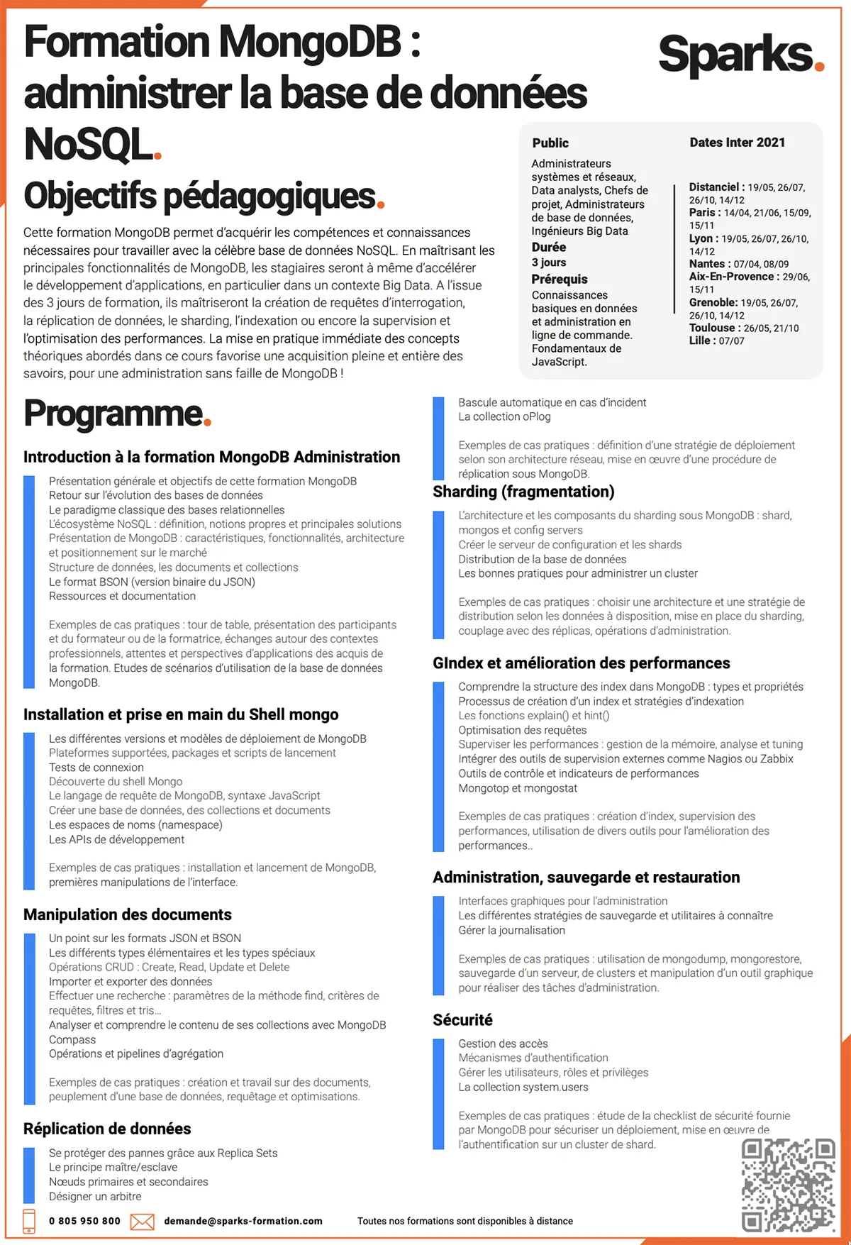 programme formation mongodb programme formation mongodb