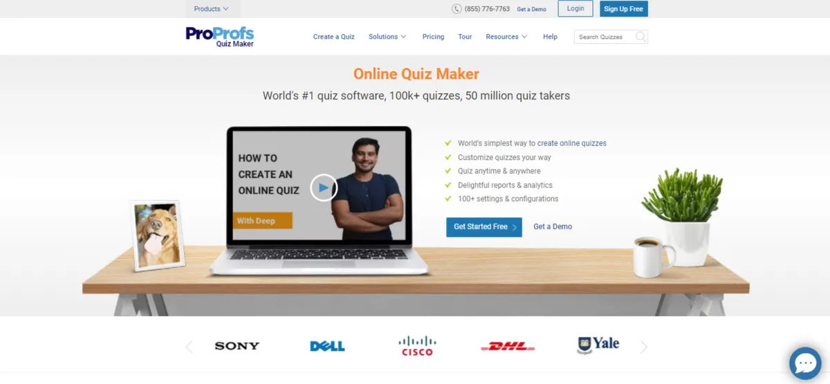 ProProfs Quiz Maker : avis des utilisateurs, avantages & inconvénients de ce logiciel d'enquête / sondage / questionnaire ProProfs Quiz Maker : avis des utilisateurs, avantages & inconvénients de ce logiciel d'enquête / sondage / questionnaire