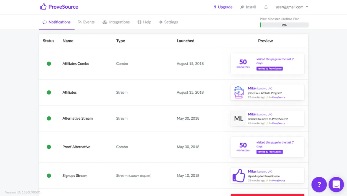 ProveSource : avis des utilisateurs, avantages & inconvénients de ce logiciel de preuve sociale