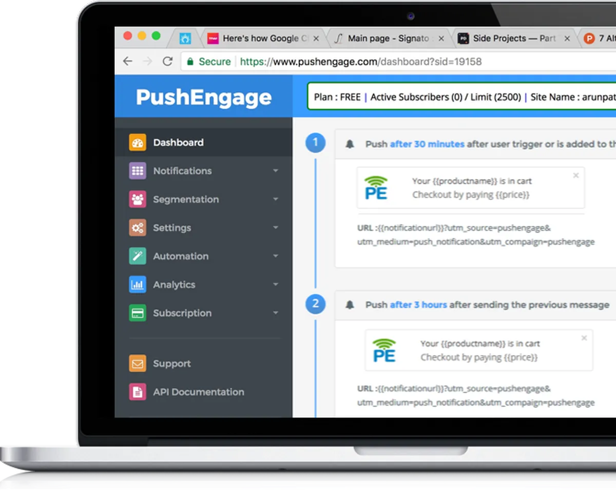 PushEngage : avis des utilisateurs, avantages & inconvénients de ce logiciel de notifications push PushEngage : avis des utilisateurs, avantages & inconvénients de ce logiciel de notifications push