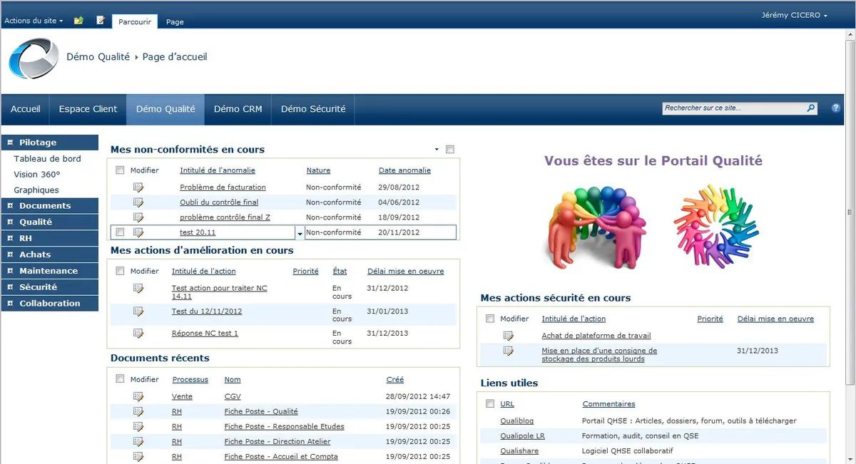 Qualishare : avis des utilisateurs, avantages & inconvénients de ce logiciel QHSE Qualishare : avis des utilisateurs, avantages & inconvénients de ce logiciel QHSE