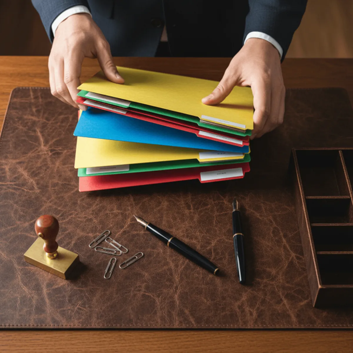 Organisation méthodique dossiers administratifs pour échéance facturation électronique obligatoire