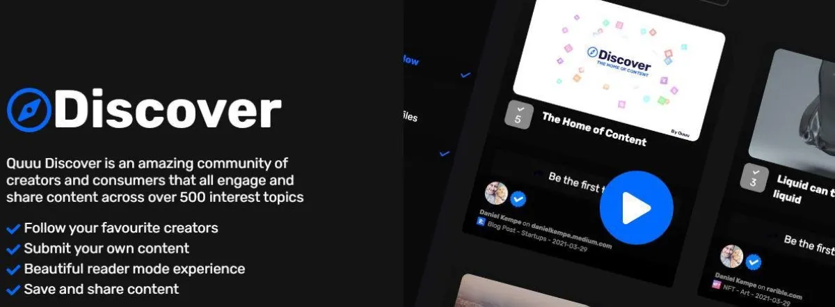 Quuu : avis des utilisateurs, avantages & inconvénients de ce logiciel de marketing sur les réseaux sociaux / social listening