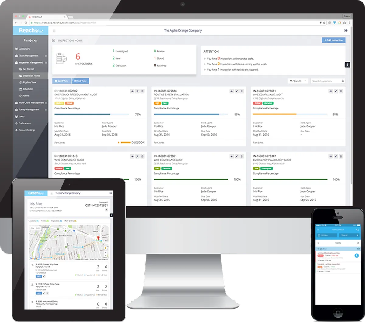 ReachOut : avis des utilisateurs, avantages & inconvénients de ce logiciel de gestion des interventions et tournées sur le terrain ReachOut : avis des utilisateurs, avantages & inconvénients de ce logiciel de gestion des interventions et tournées sur le terrain