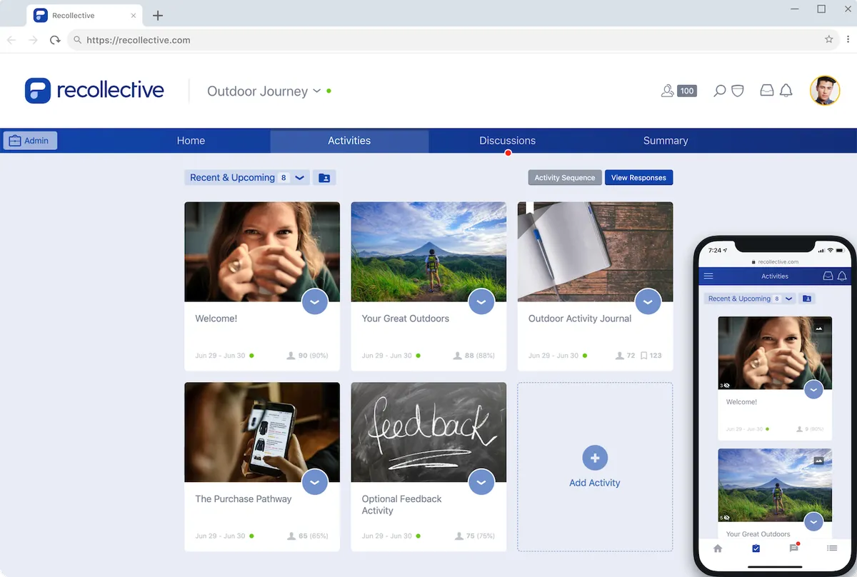 Recollective : avis des utilisateurs, avantages & inconvénients de ce logiciel de business plan / étude de marché