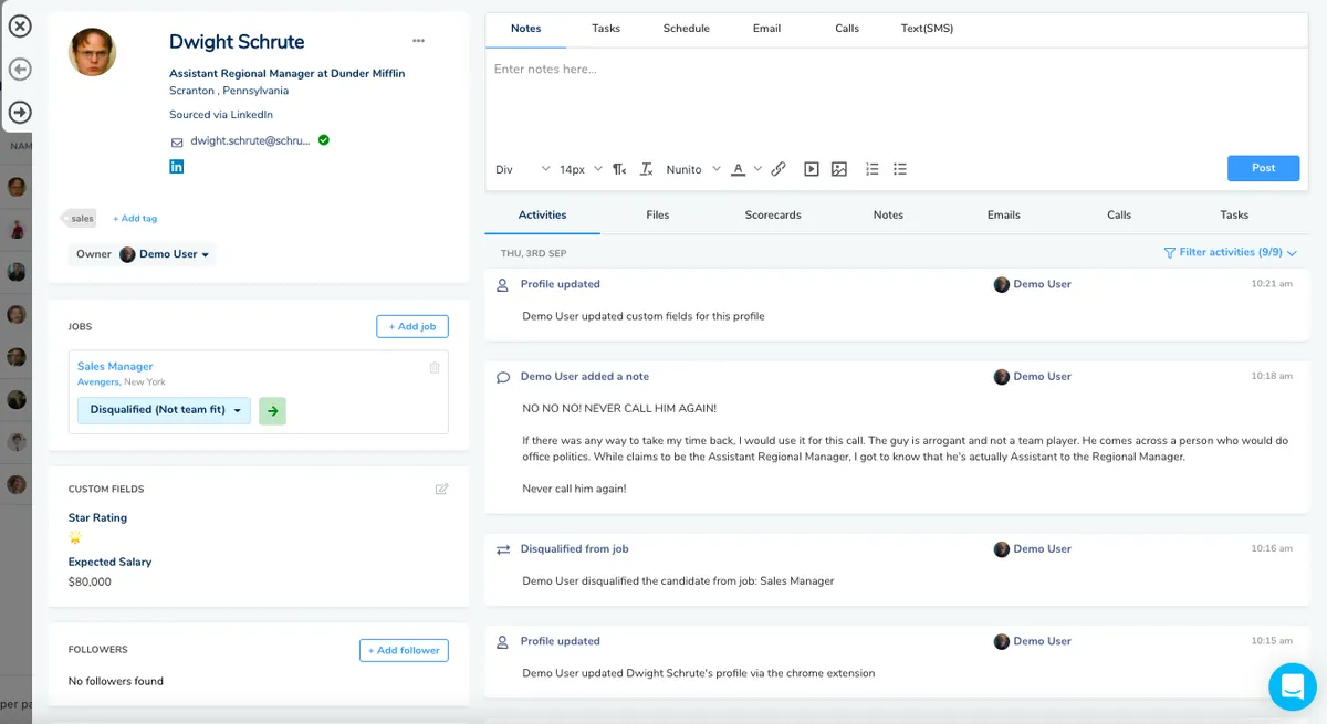 Recruiterflow : avis des utilisateurs, avantages & inconvénients de ce logiciel de recrutement ATS