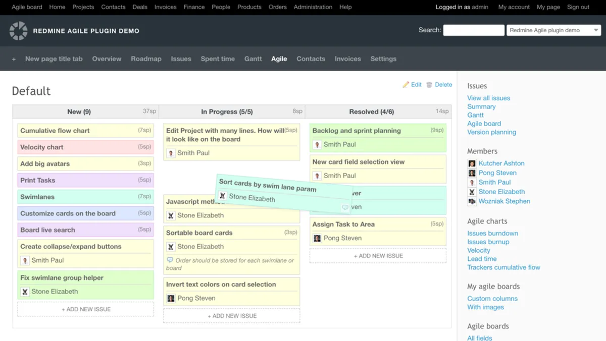 RedmineUP Cloud : avis des utilisateurs, avantages & inconvénients de ce logiciel de gestion de projet Agile / Scrum RedmineUP Cloud : avis des utilisateurs, avantages & inconvénients de ce logiciel de gestion de projet Agile / Scrum