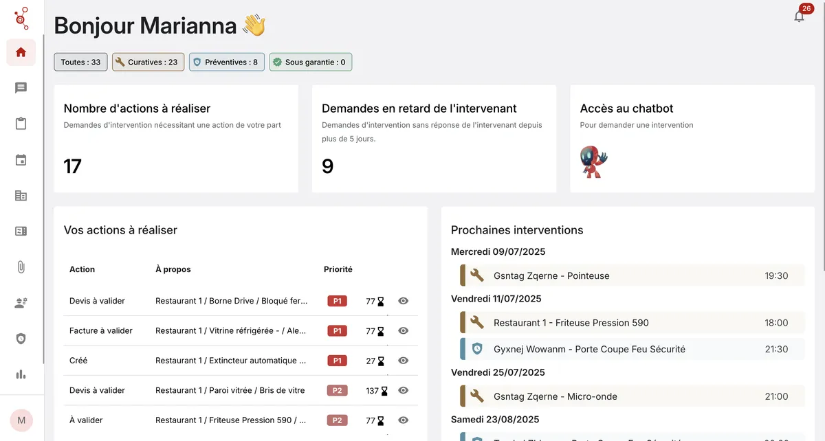 Redstone : avis des utilisateurs, avantages & inconvénients de ce logiciel GMAO / CMMS / maintenance préventive