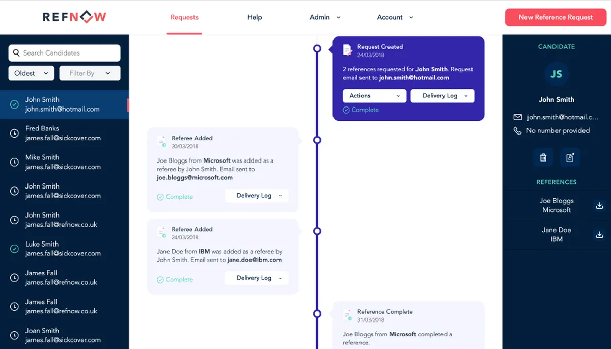 RefNow : avis des utilisateurs, avantages & inconvénients de ce logiciel de vérification des références / antécédents professionnels RefNow : avis des utilisateurs, avantages & inconvénients de ce logiciel de vérification des références / antécédents professionnels