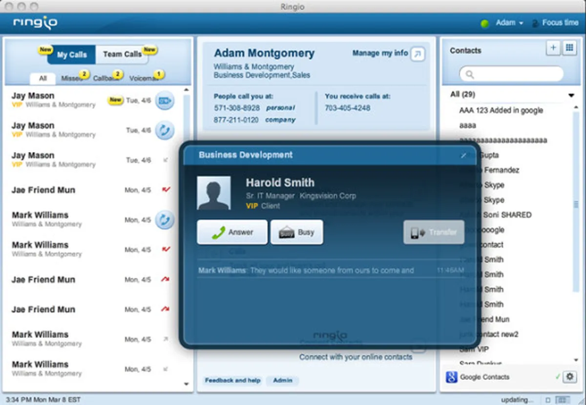 Ring.io : avis des utilisateurs, avantages & inconvénients de ce logiciel VoIP / cloud PBX / softphone Ring.io : avis des utilisateurs, avantages & inconvénients de ce logiciel VoIP / cloud PBX / softphone