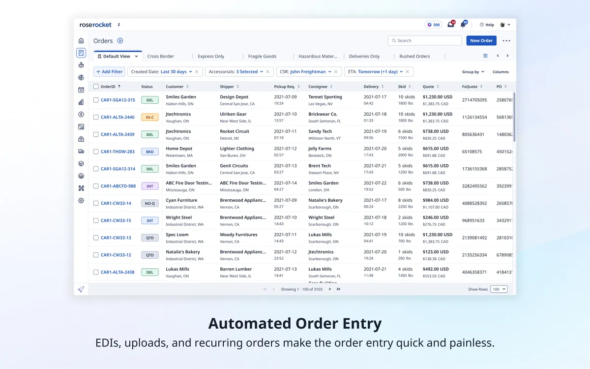 Rose Rocket : avis des utilisateurs, avantages & inconvénients de ce logiciel supply chain Rose Rocket : avis des utilisateurs, avantages & inconvénients de ce logiciel supply chain
