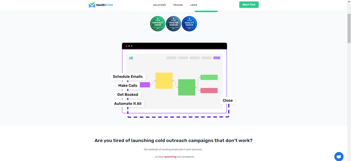 SalesBlink : avis des utilisateurs, avantages & inconvénients de ce logiciel de génération de leads SalesBlink : avis des utilisateurs, avantages & inconvénients de ce logiciel de génération de leads