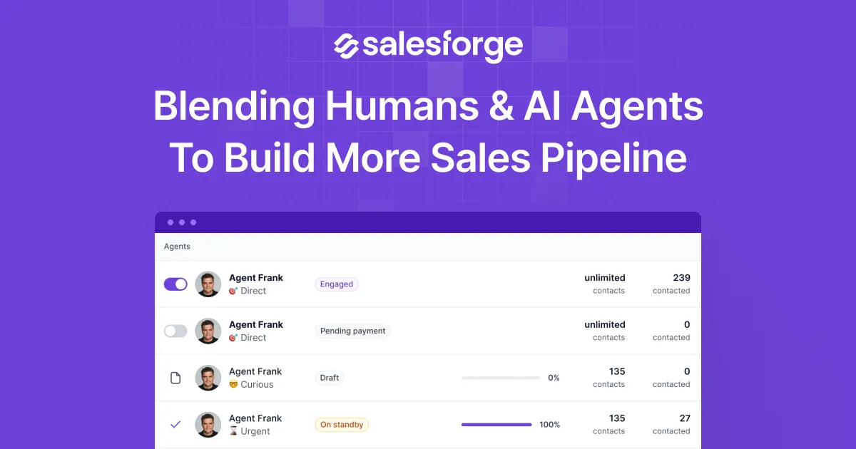 Salesforge : avis des utilisateurs, avantages & inconvénients de ce logiciel de génération de leads Salesforge : avis des utilisateurs, avantages & inconvénients de ce logiciel de génération de leads