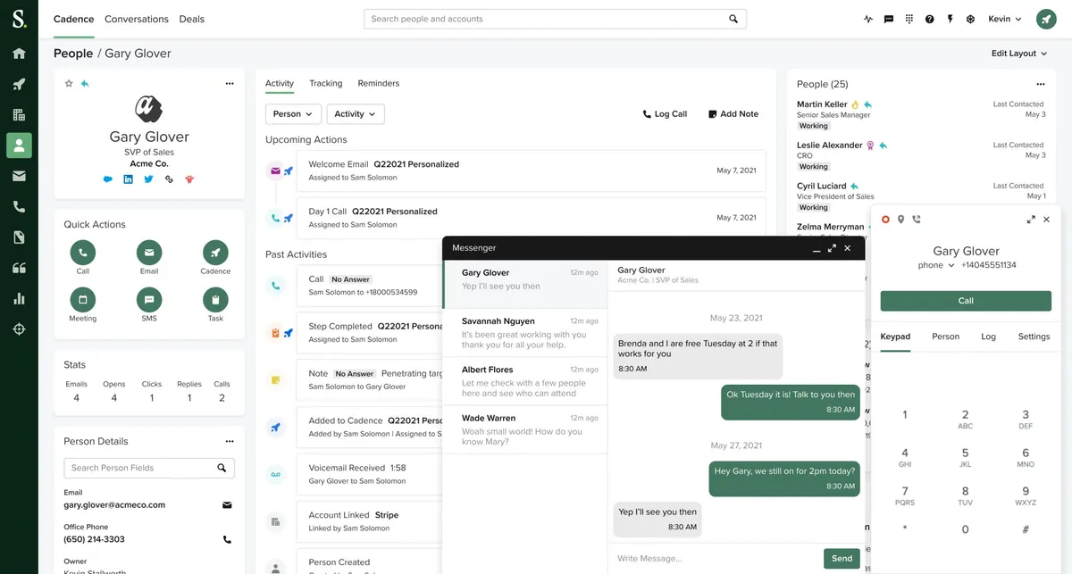 SalesLoft : avis des utilisateurs, avantages & inconvénients de ce logiciel de sales analytics